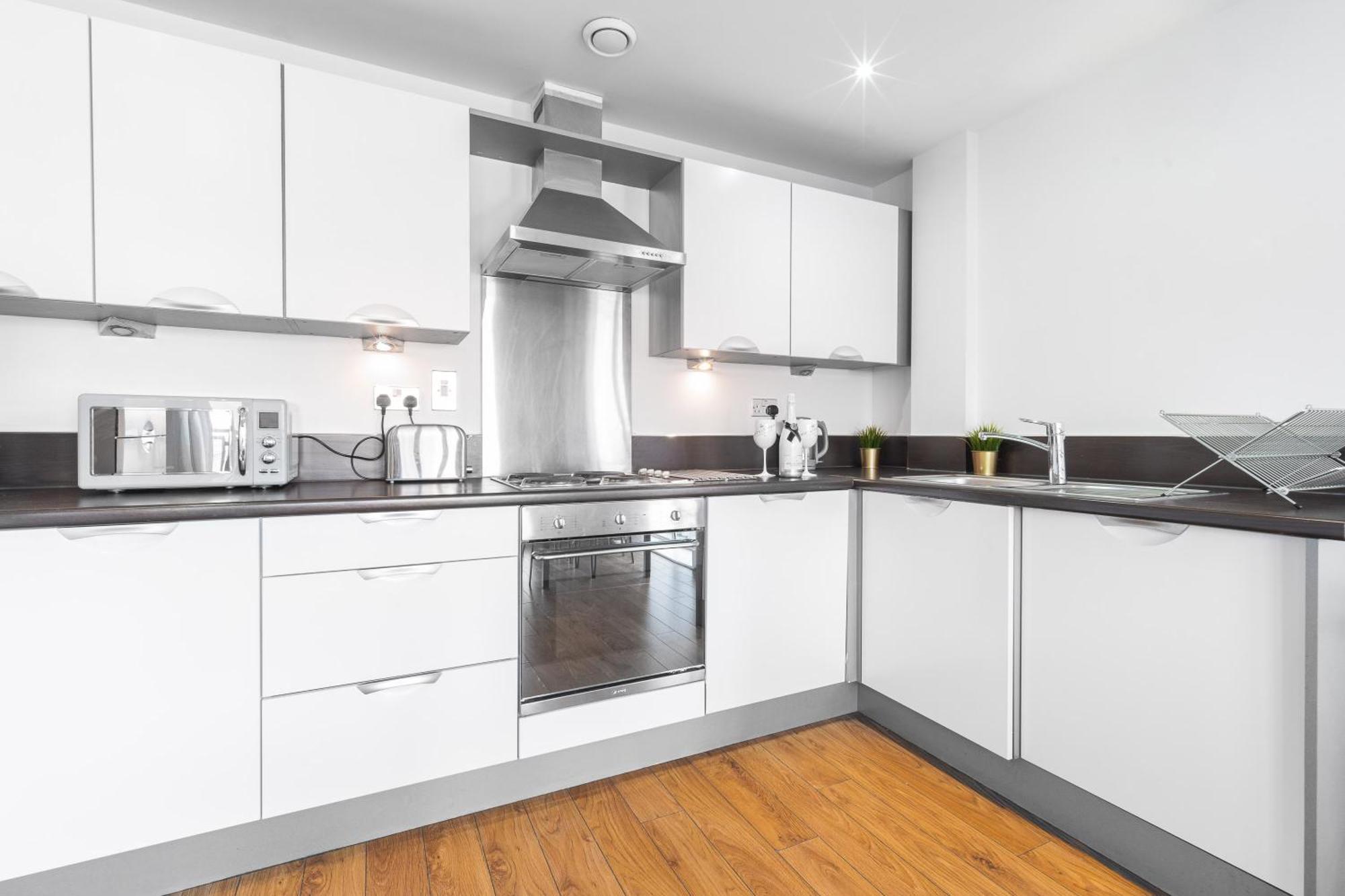 Stylish Birmingham City Centre - 2 Bed - Secure Parking - 5Ac Buitenkant foto